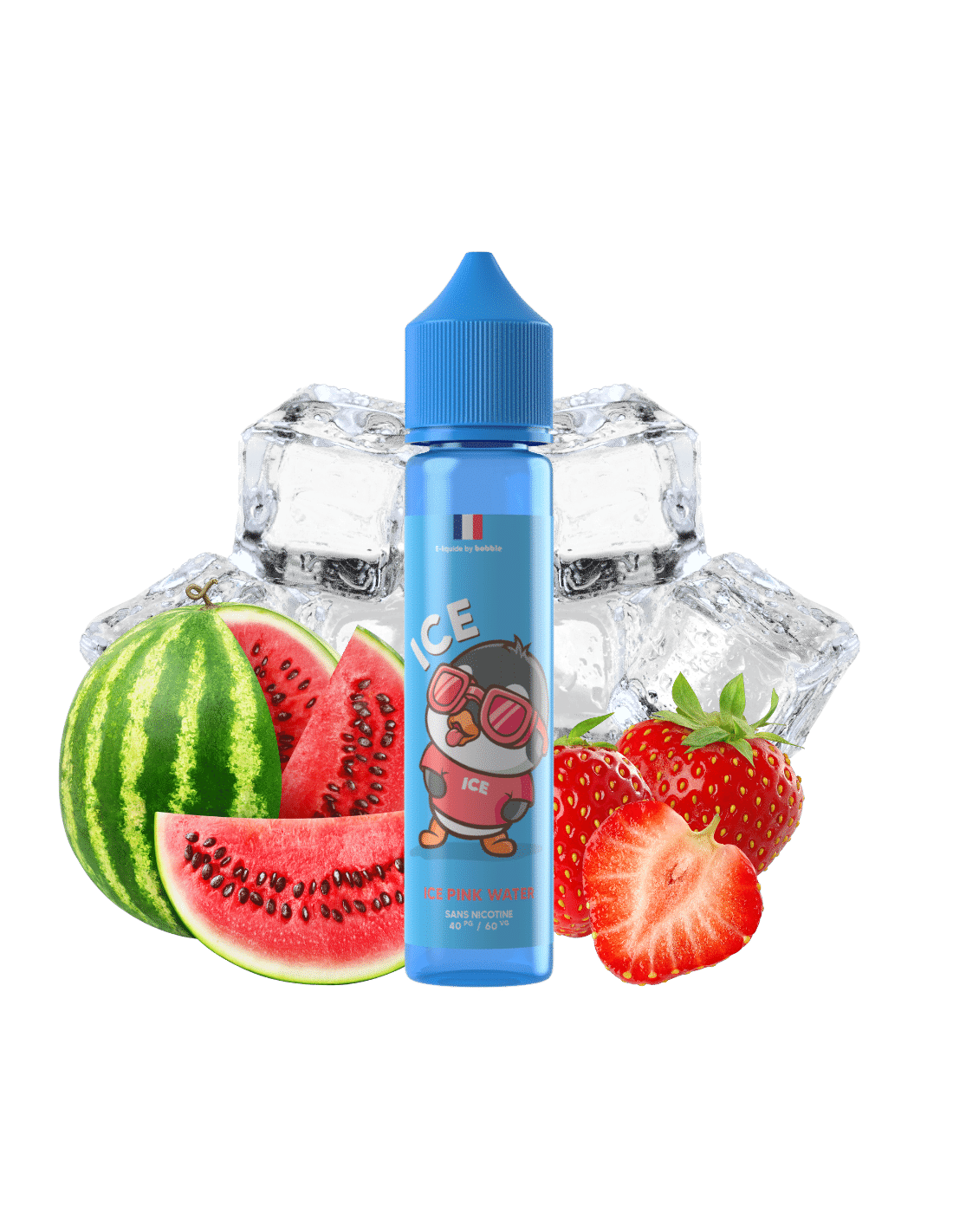 E-liquide Pink Water 50ml Ice Bobble - Ici et Vap